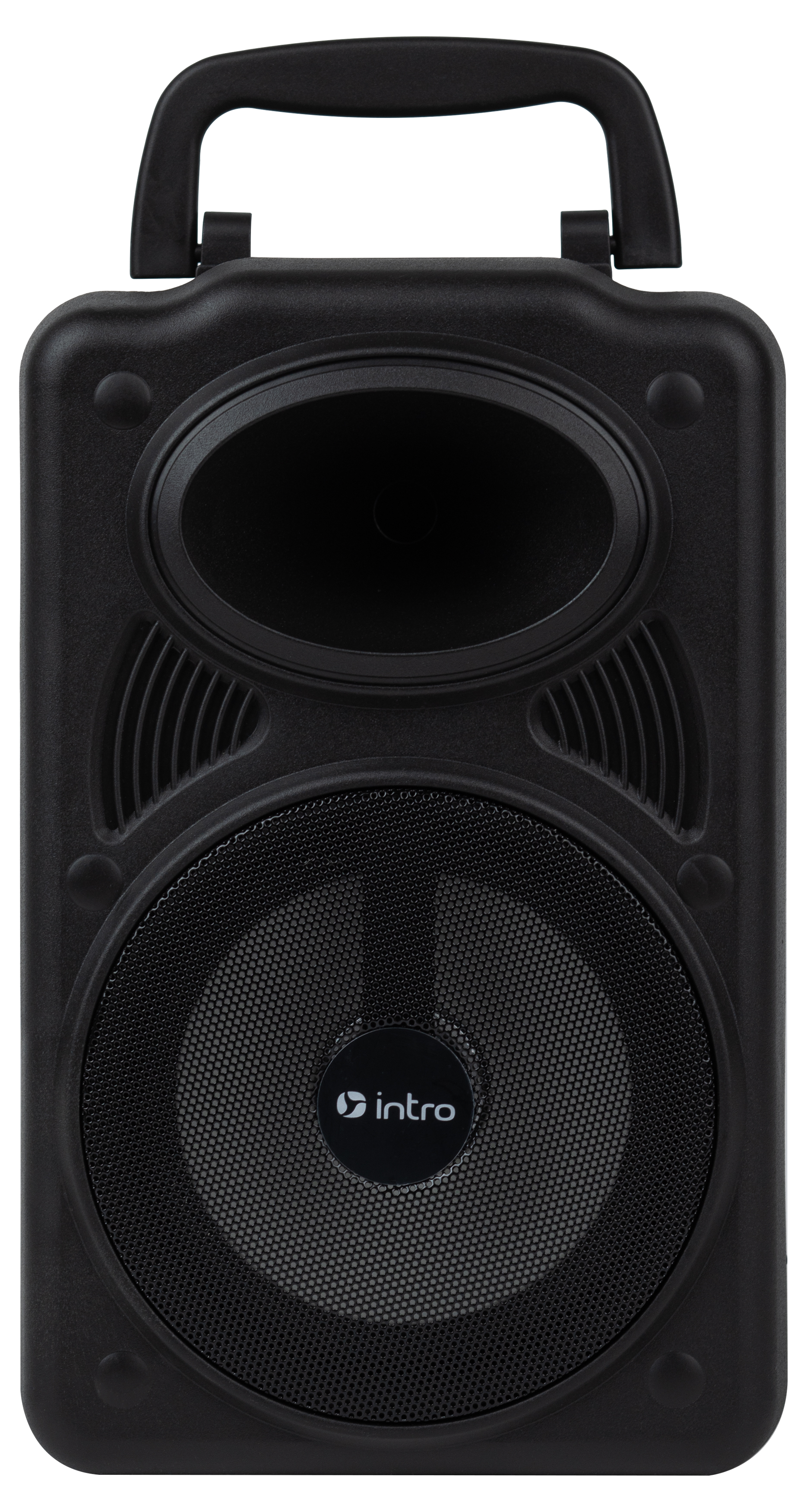 Портативная колонка Intro BRW440 bluetooth беспроводная с микрофоном акустическая черная